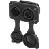 Toon details voor powerCON TRUE1 paneelmontage+kap 2p+PE COMBI pen + bus IP65/IP67 Afbeelding van powerCON TRUE1 paneelmontage+kap 2p+PE COMBI pen + bus IP65/IP67